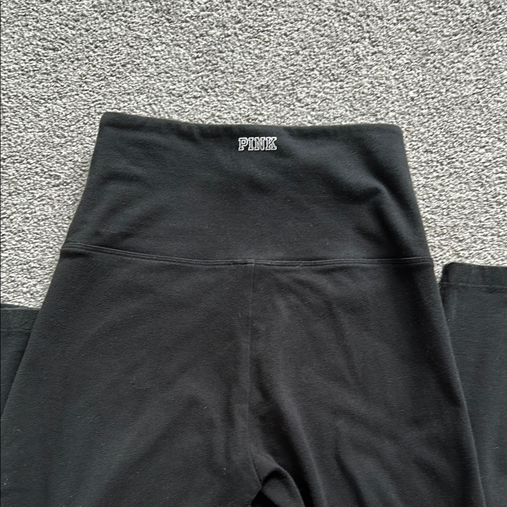 PINK Victoria's Secret Black High Waist Leggings